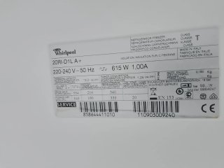 Nevera americana Whirlpool