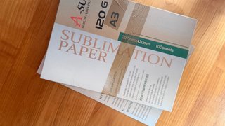Papel Sublimación A3 A-SUB 120g 100 hojas