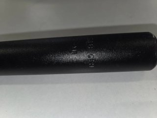 Manillar aluminio negro para moto Mx-02 de 820mm