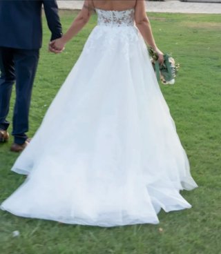 Vestido de Novia Blanco Encaje