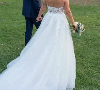 Vestido de Novia Blanco Encaje