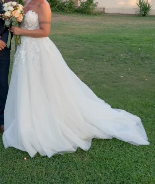 Vestido de Novia Blanco Encaje