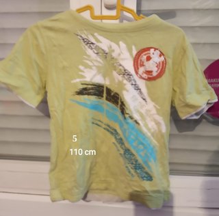 Camisetas manga corta niño talla 5/6