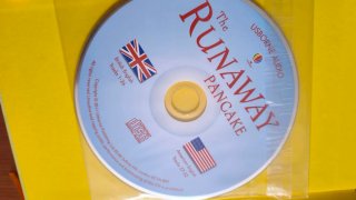 Libro inglés "The Runaway Pancake"Usborne con CD