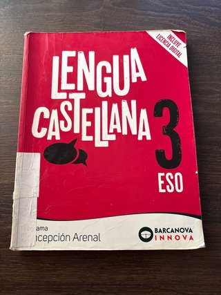 Lengua castellana, 3 ESO