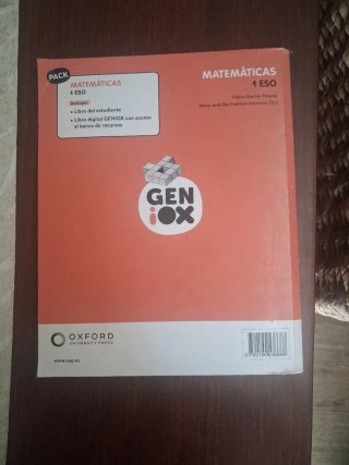 Matemáticas 1 ESO : Geniox