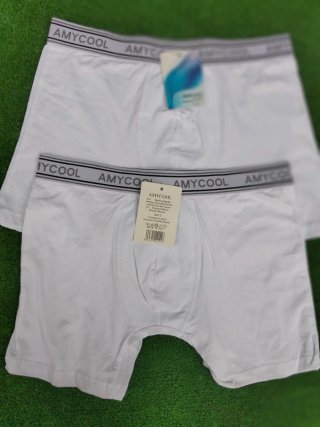 Boxer blancos de algodón tallas M L y XL a elegir
