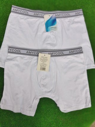Boxer blancos de algodón tallas M L y XL a elegir