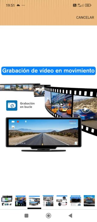 Pantalla de coche nueva sin usar en Leganés