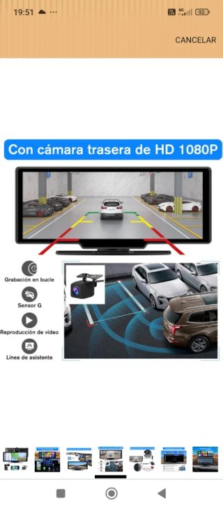 Pantalla de coche nueva sin usar en Leganés