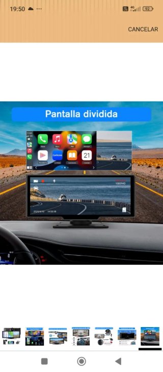 Pantalla de coche nueva sin usar en Leganés