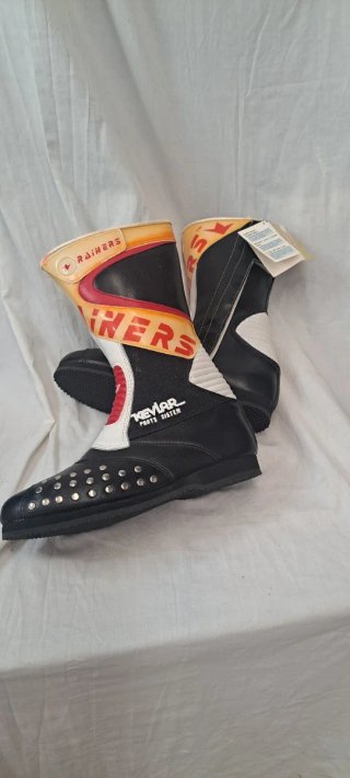 Botas negras moto rainers antiguas