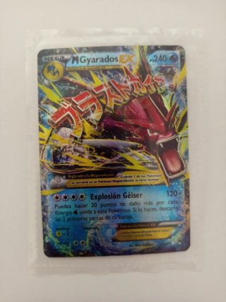 Carta Pokémon M-Gyarados EX Shiny Coleccionista