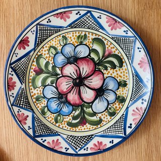 Platos decorativos de cerámica