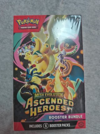 Pokémon Mega Evolution Ascended Heroes Booster