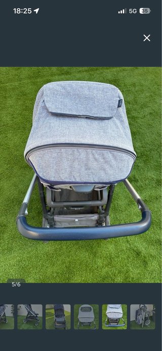 Carrito Bebé Inglesina Aptica color azul