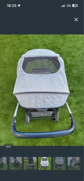 Carrito Bebé Inglesina Aptica color azul