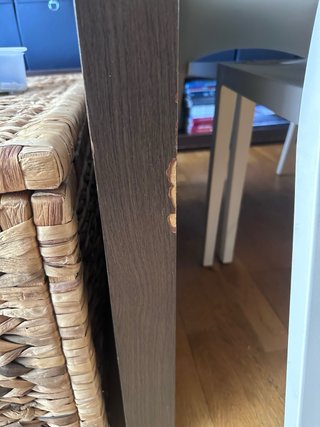 Mesa comedor wengué 210x80 cm