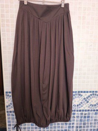 Falda Larga Zara Marrón T-S Nueva