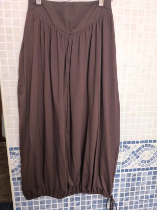 Falda Larga Zara Marrón T-S Nueva