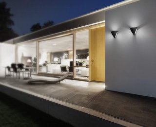 2 Apliques de Pared Triangulares Sulion