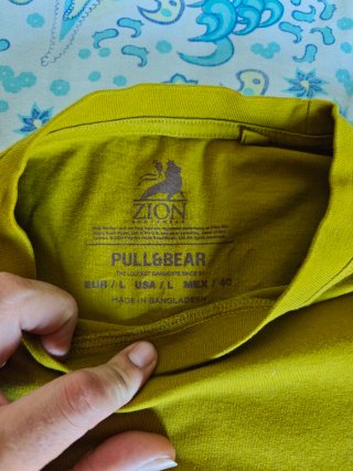 Camiseta Pull&Bear Bob Marley Talla L