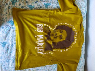 Camiseta Pull&Bear Bob Marley Talla L