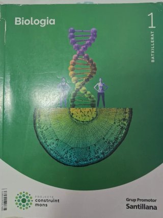Libro de 1r de bachillerato de Biología.Santillana