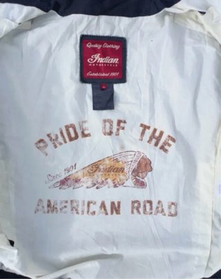 Chaqueta Indian Motorcycle Negra moto