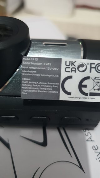 ZK@AMSPY FHD 1080P Cámara Dash Cam Coche