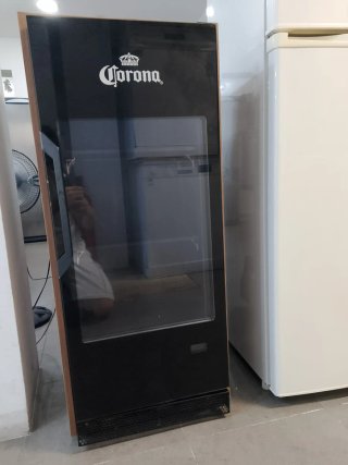 Nevera Corona con cristal