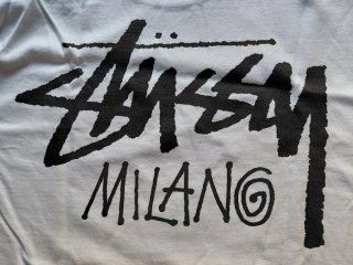 T-shirt Stüssy Stock Milano bianca