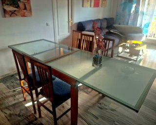 mesa comedor extensible