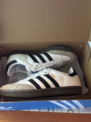 Adidas Samba OG Blancas/Negras - Talla 37