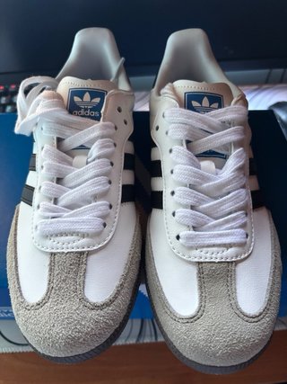 Adidas Samba OG Blancas/Negras - Talla 37