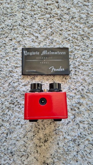Pedal Fender Overdrive Yngwie Malmsteen