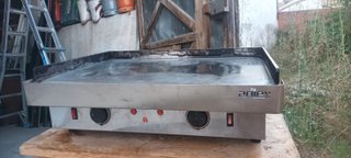 Plancha profesional de acero inoxidable
