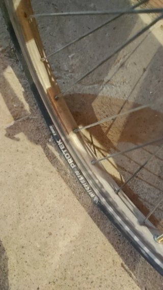 Bicicleta Clásica Modificada Roja y Negra