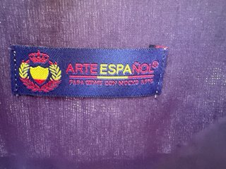 Camisa ARTE ESPAÑOL azul lunares