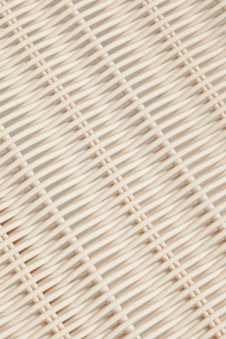Sklum Pack 2 Taburetes Jardín Ratán Beige 75 cm