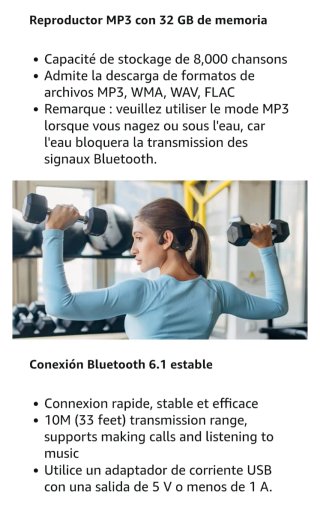 Auriculares Bone Conduction Wireless
