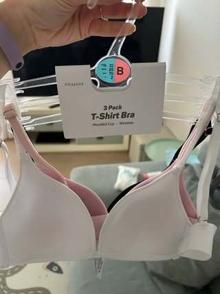 3 Sujetadores Wireless Primark 85B