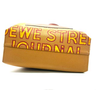 Bolso Loewe The Street Journal Tote Marrón/Amarill