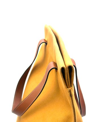 Bolso Loewe The Street Journal Tote Marrón/Amarill