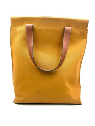 Bolso Loewe The Street Journal Tote Marrón/Amarill