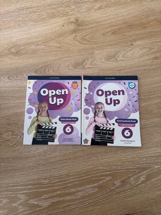 Libros inglés Open Up Oxford 6 primaria