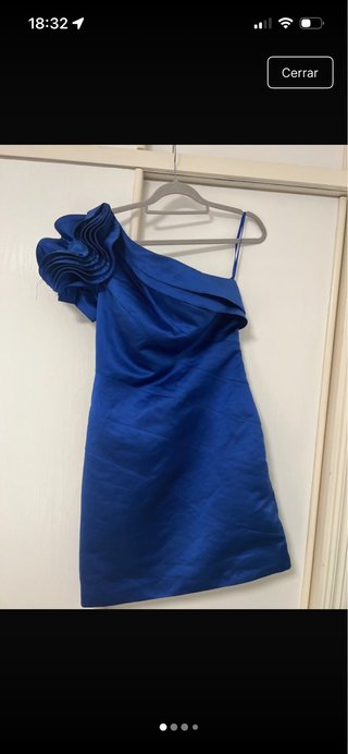 Vestido azul de fiesta