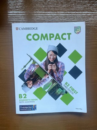 Libro y workbook Cambridge para preparar B2