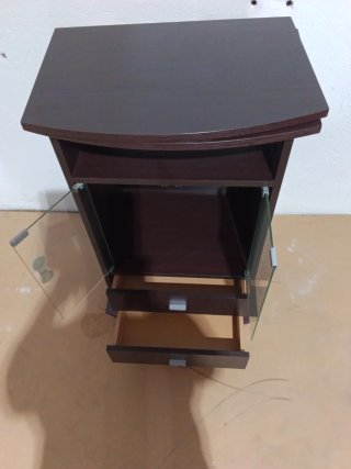 Mueble TV giratorio con cajones