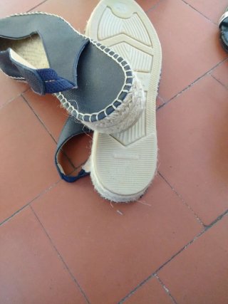 Sandalias tacón alto fiesta. Alpargatas